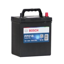 BOSCH PP018 Power Plus 12V 36Ah 360A autó akkumulátor Asia JOBB+