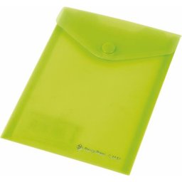 PANTA PLAST Irattartó tasak, A7, PP, patentos, 160 mikron, PANTA PLAST, pasztellzöld