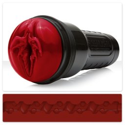 Fleshlight Maszturbtor Realisztikus tapints, Szvs szablyozs piros fekete