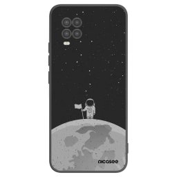 Fekete szilikon tok az alábbi mobiltelefonokra Xiaomi Mi 10 Lite - Astronaut