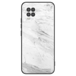 Fekete szilikon tok az alábbi mobiltelefonokra Xiaomi Mi 10 Lite - White marble