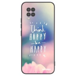 Fekete szilikon tok az alábbi mobiltelefonokra Xiaomi Mi 10 Lite - Think happy be happy
