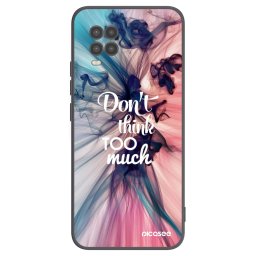 Fekete szilikon tok az alábbi mobiltelefonokra Xiaomi Mi 10 Lite - Don't think TOO much