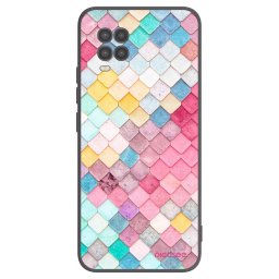 Fekete szilikon tok az alábbi mobiltelefonokra Xiaomi Mi 10 Lite - Colorful roof