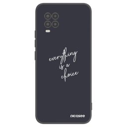 Fekete szilikon tok az alábbi mobiltelefonokra Xiaomi Mi 10 Lite - Everything is a choice