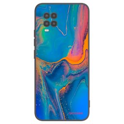 Fekete szilikon tok az alábbi mobiltelefonokra Xiaomi Mi 10 Lite - Rainbow