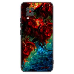 Fekete szilikon tok az alábbi mobiltelefonokra Xiaomi Mi 10 Lite - Universe