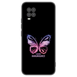 Fekete szilikon tok az alábbi mobiltelefonokra Xiaomi Mi 10 Lite - Diamanty Purple