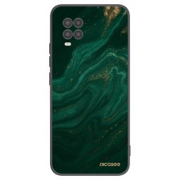 Fekete szilikon tok az alábbi mobiltelefonokra Xiaomi Mi 10 Lite - Green