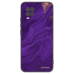 Fekete szilikon tok az alábbi mobiltelefonokra Xiaomi Mi 10 Lite - Purple