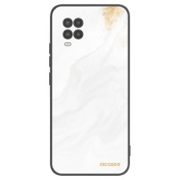 Fekete szilikon tok az alábbi mobiltelefonokra Xiaomi Mi 10 Lite - White
