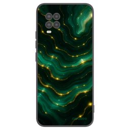 Fekete szilikon tok az alábbi mobiltelefonokra Xiaomi Mi 10 Lite - Emerald