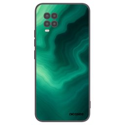 Fekete szilikon tok az alábbi mobiltelefonokra Xiaomi Mi 10 Lite - Malachite