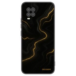 Fekete szilikon tok az alábbi mobiltelefonokra Xiaomi Mi 10 Lite - Thunder