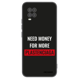 Fekete szilikon tok az alábbi mobiltelefonokra Xiaomi Mi 10 Lite - More PLASTENCIAGA