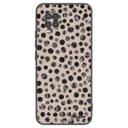 Fekete szilikon tok az alábbi mobiltelefonokra Xiaomi Mi 10 Lite - Dots