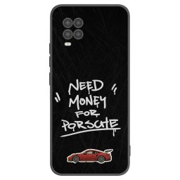 Fekete szilikon tok az alábbi mobiltelefonokra Xiaomi Mi 10 Lite - Dark Racer