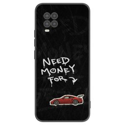Fekete szilikon tok az alábbi mobiltelefonokra Xiaomi Mi 10 Lite - Track Mode