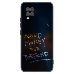 Fekete szilikon tok az alábbi mobiltelefonokra Xiaomi Mi 10 Lite - Neon Nights