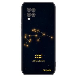 Fekete szilikon tok az alábbi mobiltelefonokra Xiaomi Mi 10 Lite - AQUARIUS