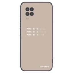 Fekete szilikon tok az alábbi mobiltelefonokra Xiaomi Mi 10 Lite - Positive Vibes