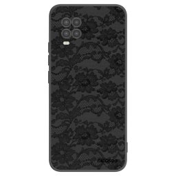 Fekete szilikon tok az alábbi mobiltelefonokra Xiaomi Mi 10 Lite - Dark Elegance