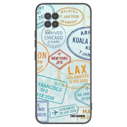Fekete szilikon tok az alábbi mobiltelefonokra Xiaomi Mi 10 Lite - PASSPORT EDITION