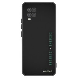 Fekete szilikon tok az alábbi mobiltelefonokra Xiaomi Mi 10 Lite - Results x Excuses