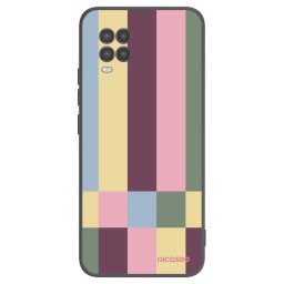 Fekete szilikon tok az alábbi mobiltelefonokra Xiaomi Mi 10 Lite - Lobby tiles