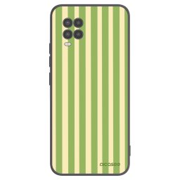Fekete szilikon tok az alábbi mobiltelefonokra Xiaomi Mi 10 Lite - Lines Matcha