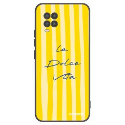 Fekete szilikon tok az alábbi mobiltelefonokra Xiaomi Mi 10 Lite - Ladolcevita