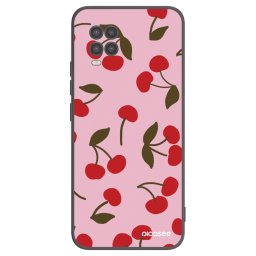 Fekete szilikon tok az alábbi mobiltelefonokra Xiaomi Mi 10 Lite - Cherry
