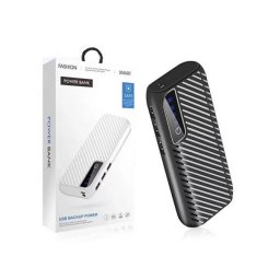 Power Bank LCD USB lámpa 50.000mAh / LED / 3x USB Color Rózsaszín