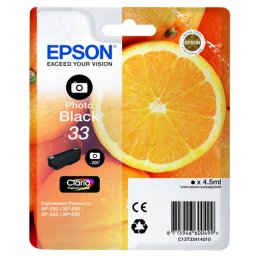 Epson T3341 (C13T33414022) - eredeti patron, photoblack (fényképfekete)