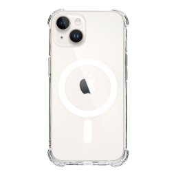 Taktikai MagForce Plyo borítás Apple iPhone 14 készülékhez Átlátszó