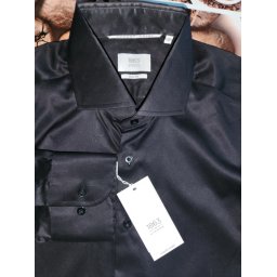 Eterna 1863 slim fit fekete ing, 41