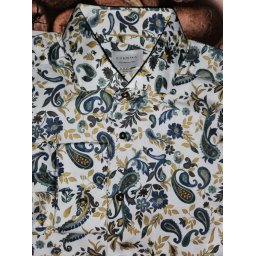 Eterna Meisterhaft 1863 slim fit színes mintás ing, 38