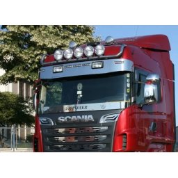 SCANIA inox tetőkonzol RÖVID Highline
