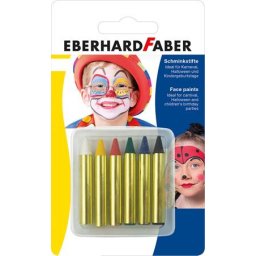 EBERHARD FABER Arcfesték, mini, EBERHARD FABER, 6 különböző szín