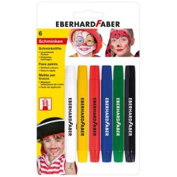EBERHARD FABER Arcfesték, csavarható, EBERHARD FABER, 6 különböző szín