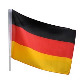 Electronic-Star VB-zászló 2018 Autós zászló Németország Fekete Piros Arany Foci Zászló Nyél hossza 41,5cm (flag-El)
