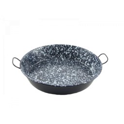 Szeletsütő 20 cm két füles zománcozott II.o. TEFSZ20