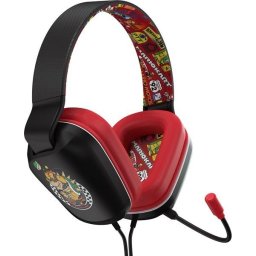 PowerA vezetékes fülhallgató mikrofonnal Nintendo-hoz – Super Mario Kart Rivals