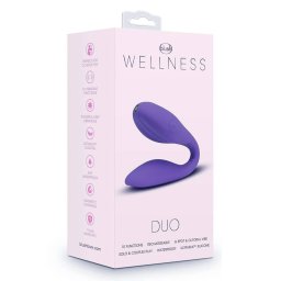 Blush Wellness Duo kétmotoros párvibrátor (lila).