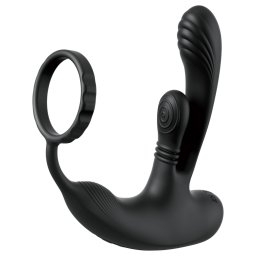 Anal Fantasy Ass-Gasm IntiMotion - anál- és prosztatavibrátor (fekete)
