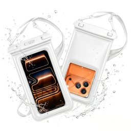 Tech-Protect UWC7 univerzális vízálló telefon tok, 6.9", fehér