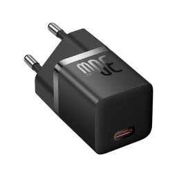 Baseus GaN5 Mini USB-C hálózati gyorstöltő adapter 30W, fekete
