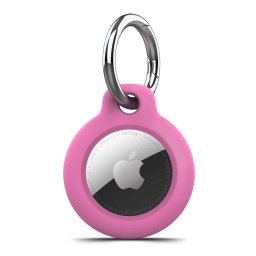 Tech-Protect Rough Apple Airtag / Airtag 2 tok, rózsaszín