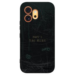 Fekete szilikon tok az alábbi mobiltelefonokra Honor 600 - DON´T TAG