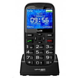 WG - Mobiltelefon WG20C, 4G, fekete